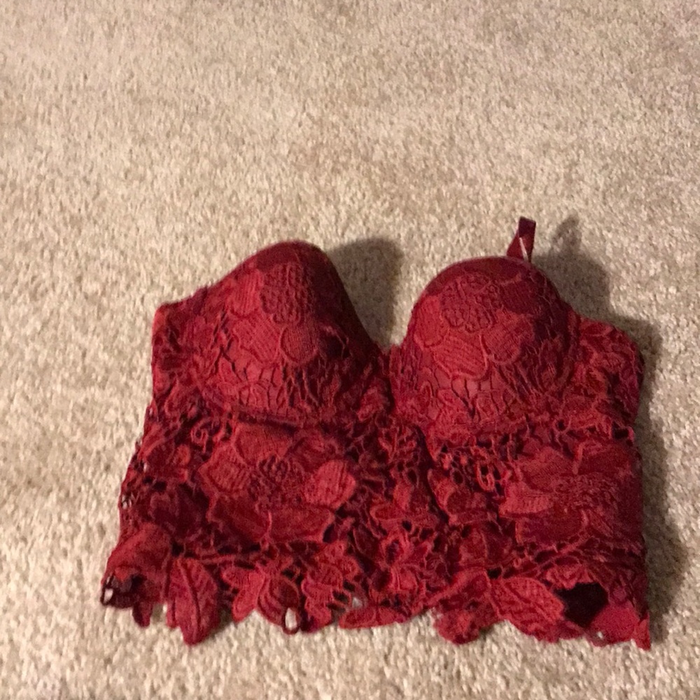 Red corset